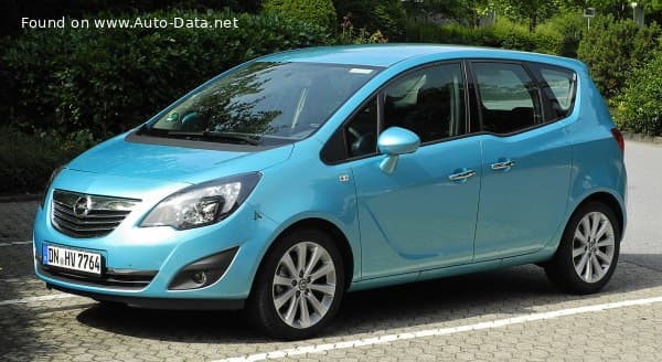 2010 Opel Meriva B 1.4 Turbo (120 Hp) Automatic