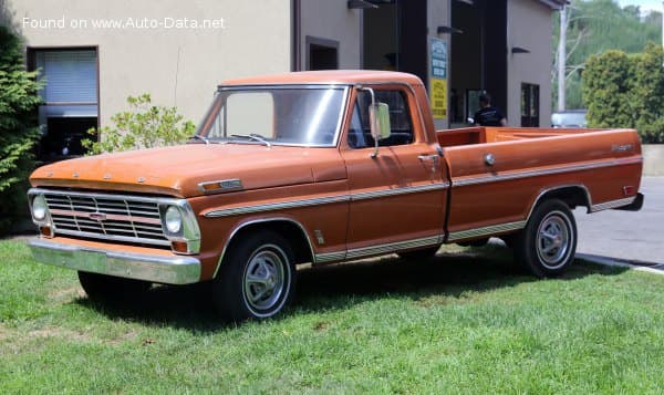 1966 Ford F-Series F-100 V 3.9 240 Six (150 Hp) Automatic